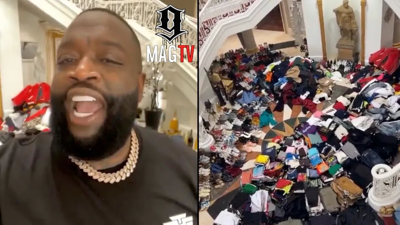 Rick Ross Responds To Backlash After Being Called A Hoarder! 🧐