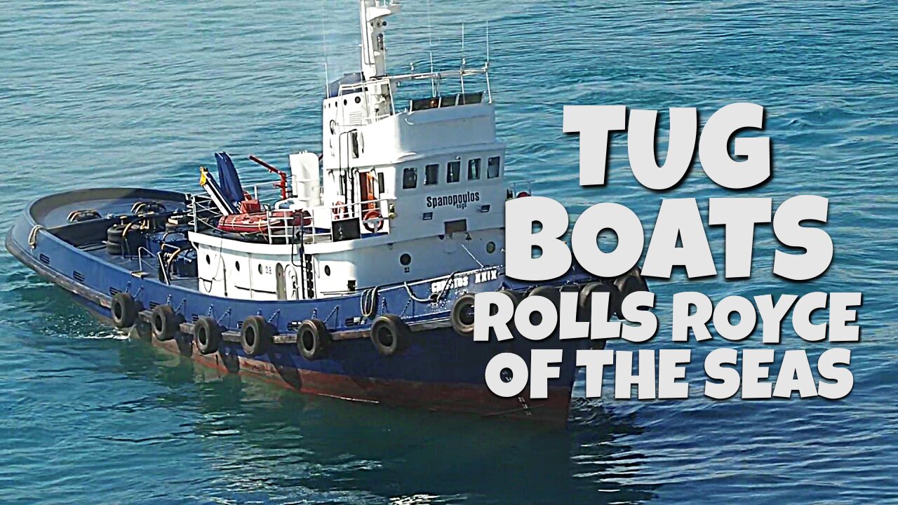 SEXY TUGBOAT ON WATER RUNWAY MODELING