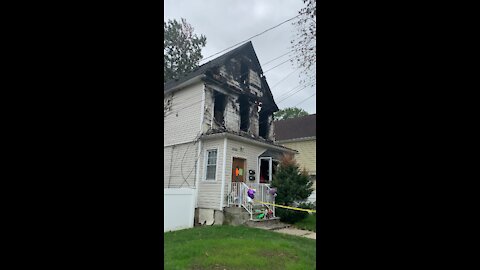 Fire at Arlington avenue Teaneck