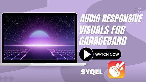 Music Visualizer for Garageband