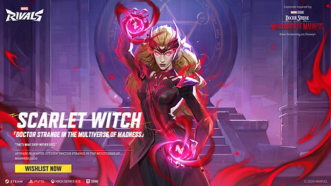 PURE CHAOS! Scarlet Witch's New Skin! #rivalsassemble #marvelrivals #shorts