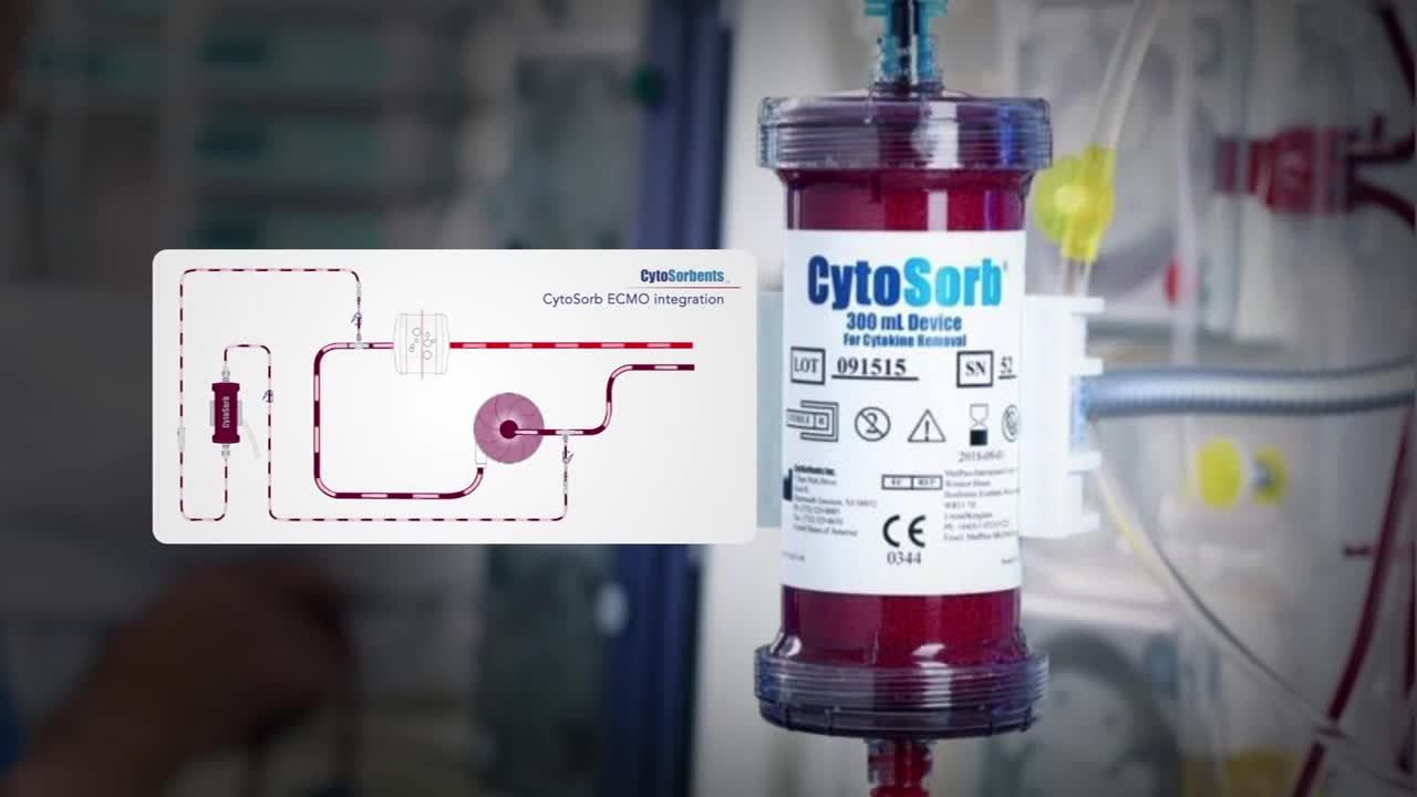 Could this blood filter not yet FDA approved save COVID-19 patients?