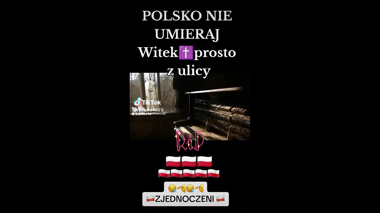 Polaku idź z nami ‼️🇵🇱kontynuuj pracę Witka 🫡🇵🇱🤍❤️