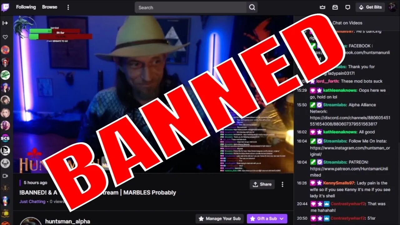 The ⚠ BANNED ⚠ YouTube Content Channel