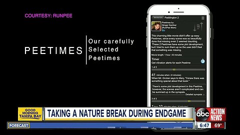 'Avengers: Endgame' could be perfect storm for bathroom-break app