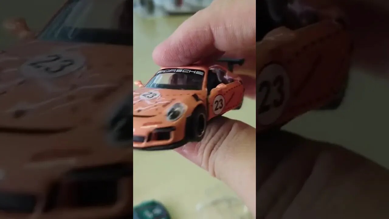 Miniaturas Porsche melhor que Hot Wheels da Majorette