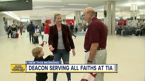 Tampa Airport's chaplain is busy with prayers for travelers