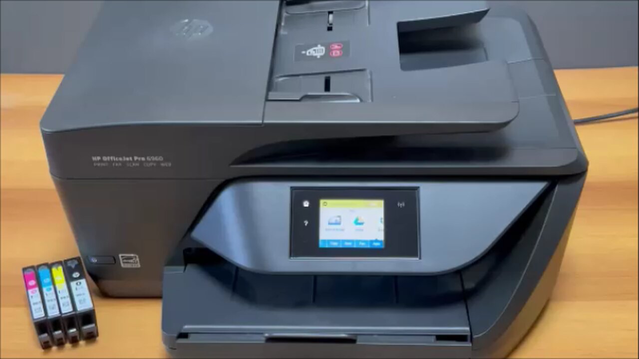 How to Replace the Ink Cartridges in a HP Office Jet Pro 6960 Printer