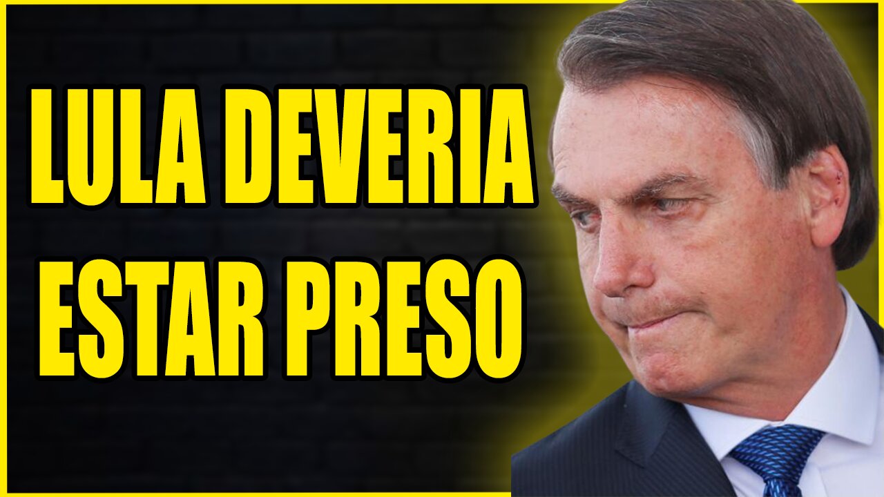 LIBERDADE DE LULA NÃO É BEM VISTA POR BOLSONARO