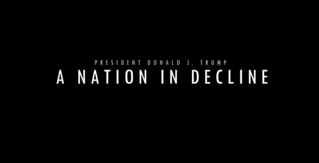 A Nation In Decline [From President Trump Following FBI Raid]