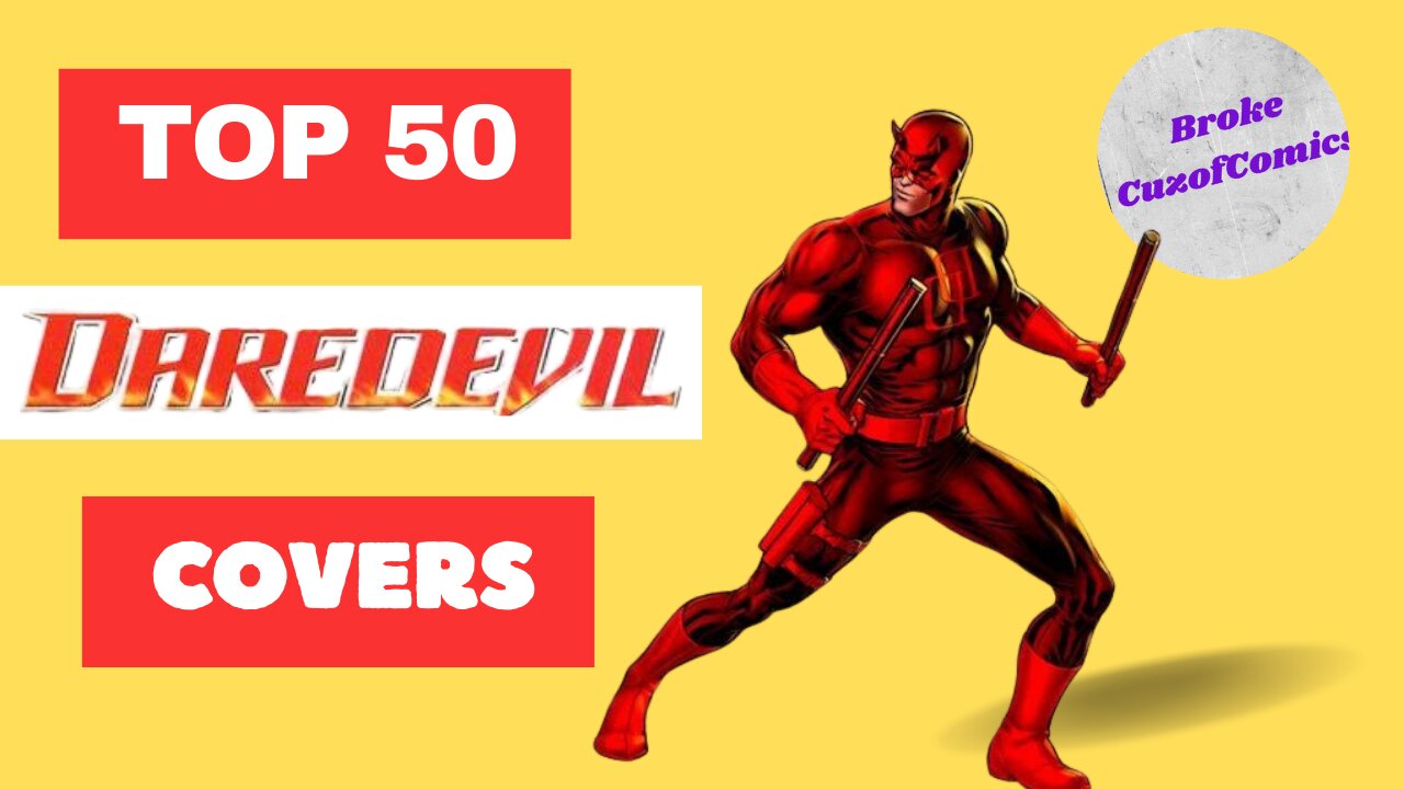 Top 50 Daredevil Covers.