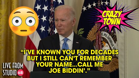 Don't Expect Joe Biden to Remember Names! (Crazy Town)