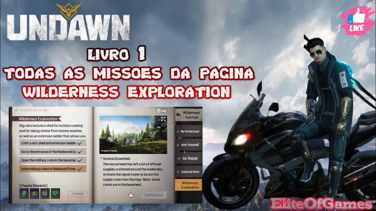 UNDAWN MISSOES DA PAGINA WILDERNESS EXPLORATION