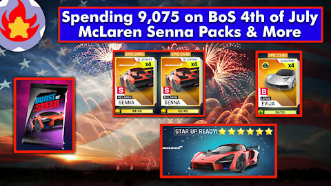 Spending 9,075 Tokens On 4th Bos McLaren Senna Packs & More | Asphalt 9: Legends for Nintendo Switch