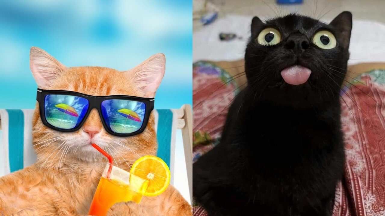 🤣Funny Cats - Don't try to stop laughing - Funniest Cat Ever
