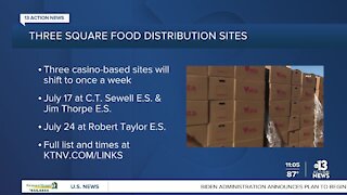 Three Square Food Bank makes changes to distribution sites