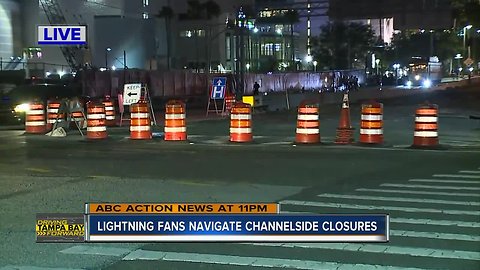 Downtown construction creating traffic headaches