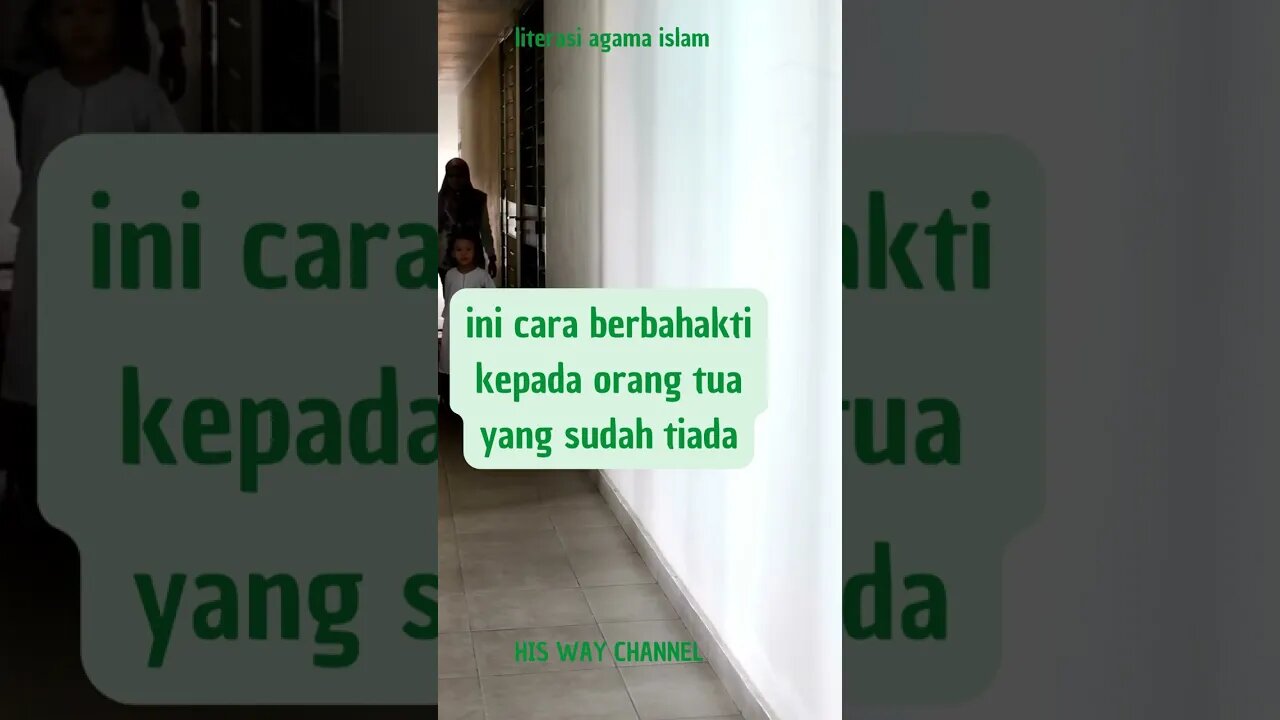 CARA BERBAKTI KEPADA ORANG TUA YANG SUDAH TIADA