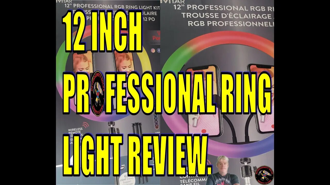 professional (ring light) from Amazon for vloggers and amateurs with tons of features. #ringlight