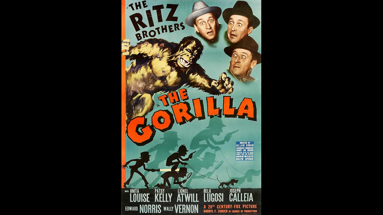 The Gorilla (1939) | American comedy-horror film directed by Allan Dwan