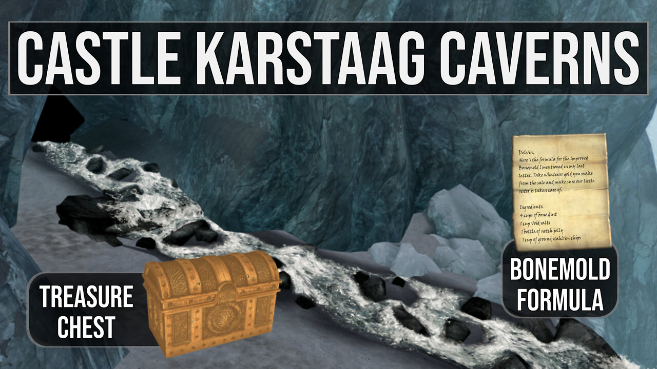 Castle Karstaag Caverns - Skyrim Explored