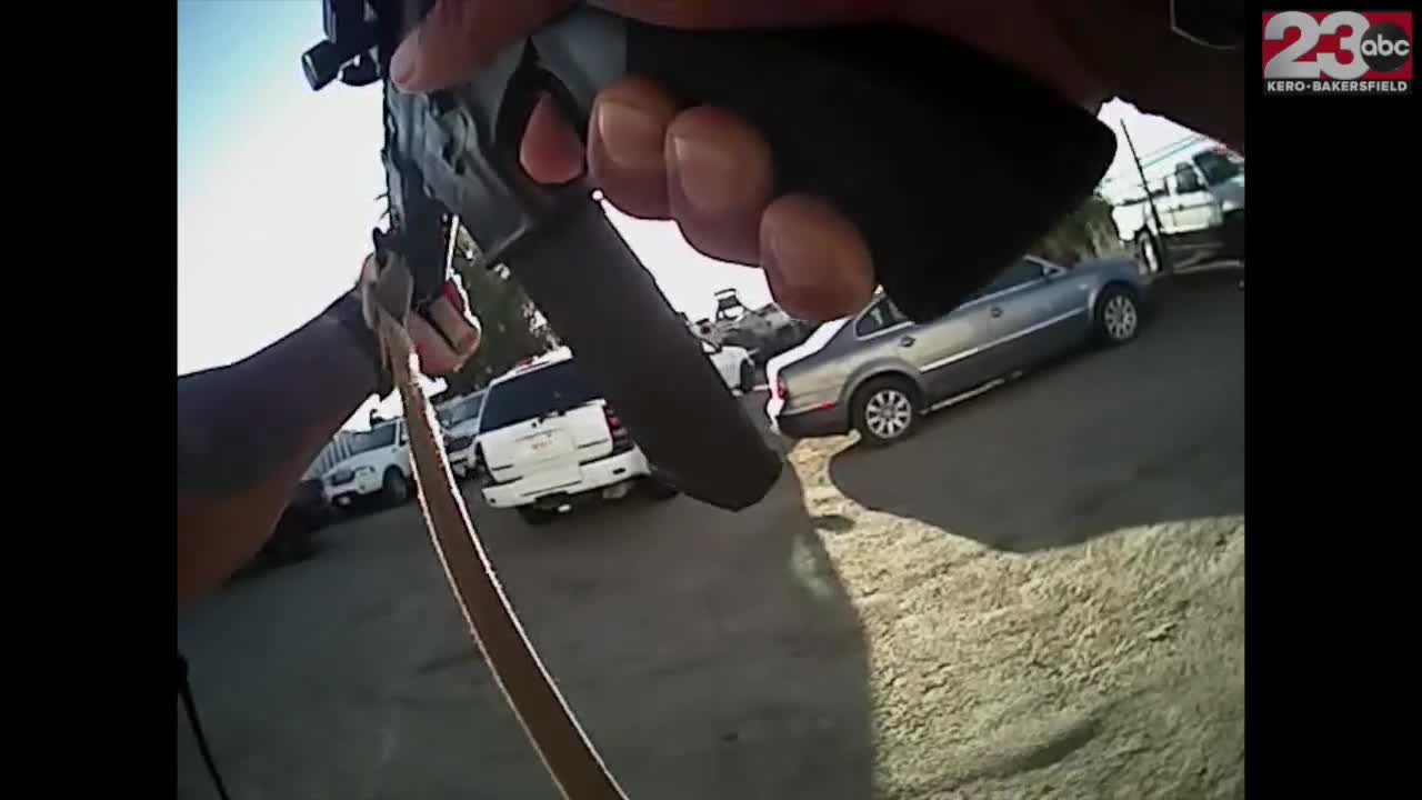 Body cam footage released from Southeast Bakersfield shooting