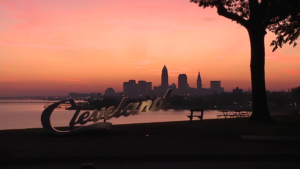 This Tuesday sunrise at Edgewater Beach is beautiful