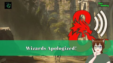 Wizards of the Coast Apologizes!
