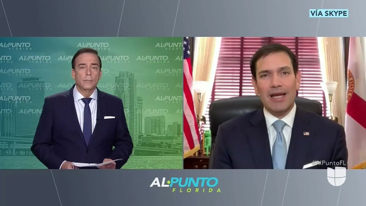 Rubio Habla con Al Punto FL sobre Colombia y Taiwán