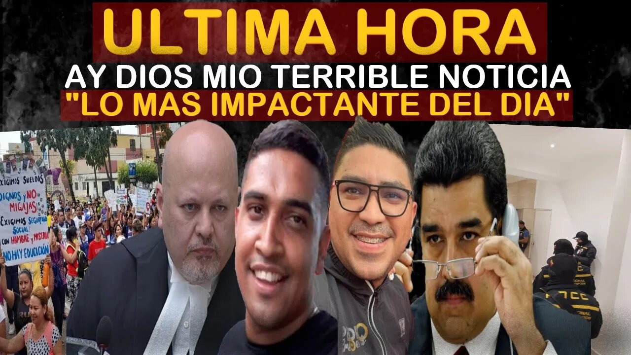 🔴SUCEDIO HOY! URGENTE HACE UNAS HORAS! MIRALO ANTES QUE LO BORREN - NOTICIAS VENEZUELA HOY