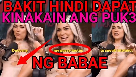 PUK3 NG BABAE BAKIT HINDI MO ITO DAPAT KINAKAIN -100% MAGIINIT ANG BABAE