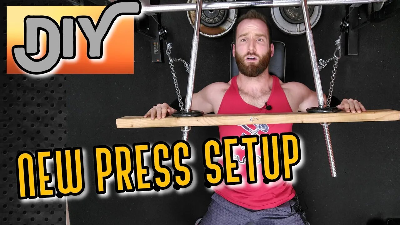 New DIY Landmine Press for MORE MUSCLE