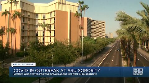 COVID-19 outbreak at ASU sorority