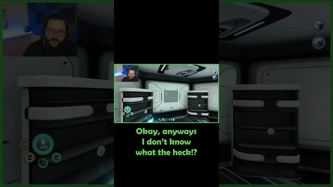 The Count took over for a second there!!! #subnautica #goodwin #shorts