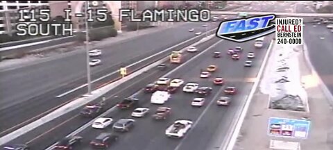 TRAFFIC ALERT: Crash at 15 southbound near Flamingo
