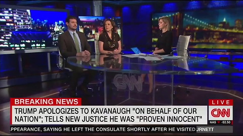 Kavanaugh Hires First All-Female Clerk Team, CNN Analyst Still Feels Insulted