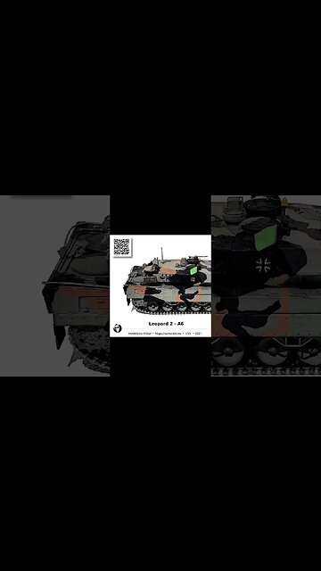 Leopard 2A6 - German Army - ModelKit from Italeri