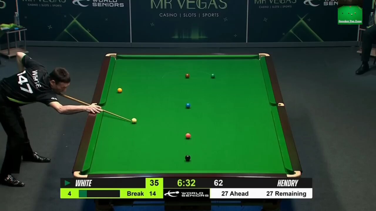 Snooker Mr. Vegas Seniors Jimmy White Vs Stephen Hendry
