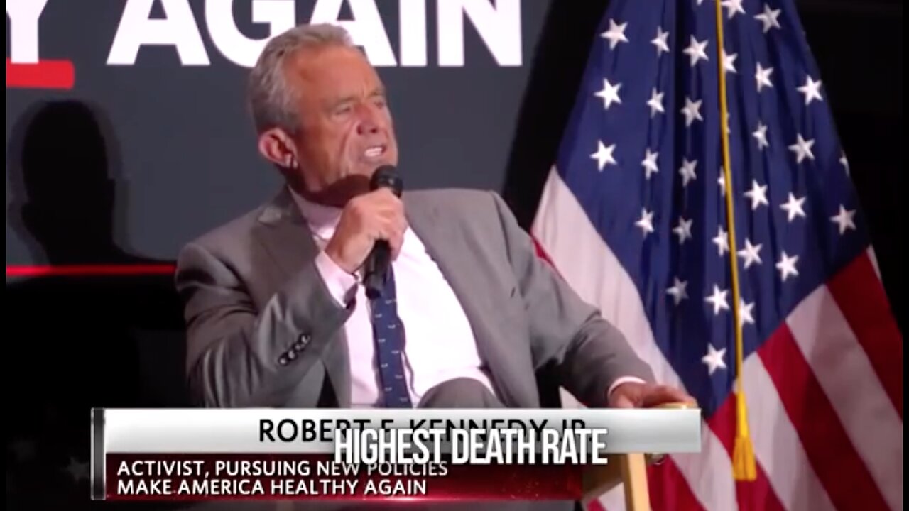 RFK Jr.: The Next Pandemic-We Have The Highest Death Rate