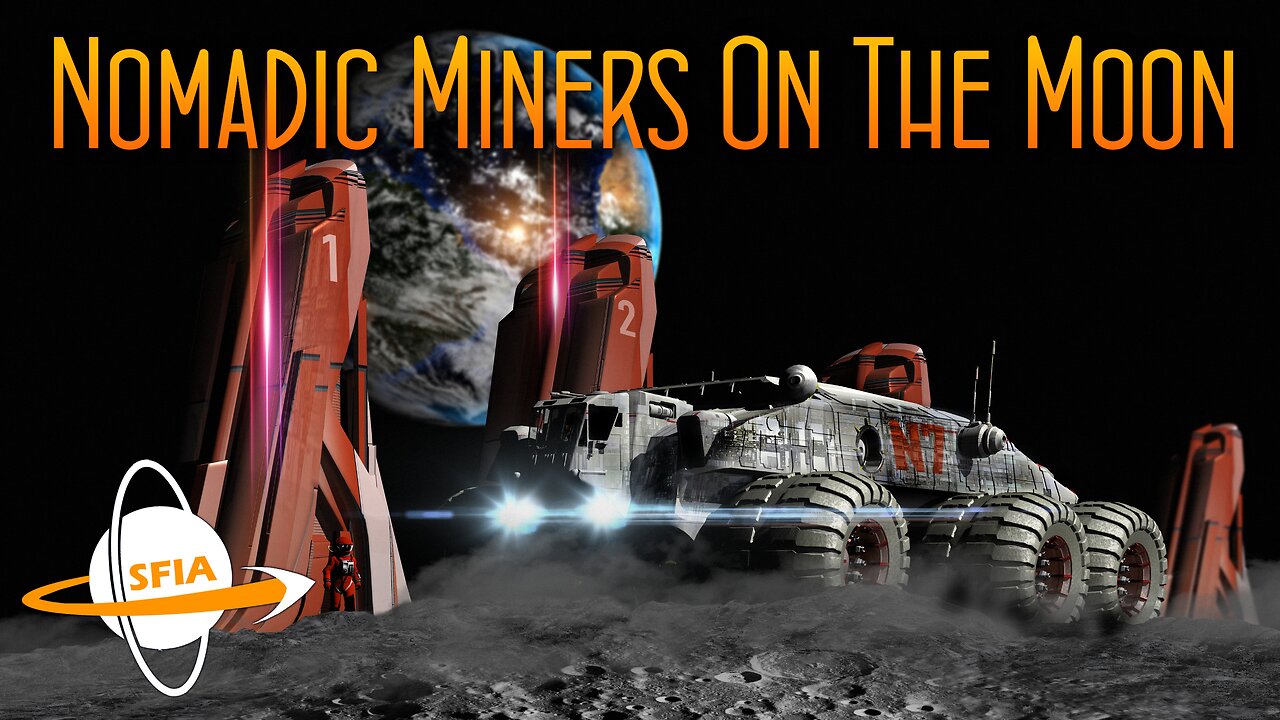 Nomadic Miners On The Moon