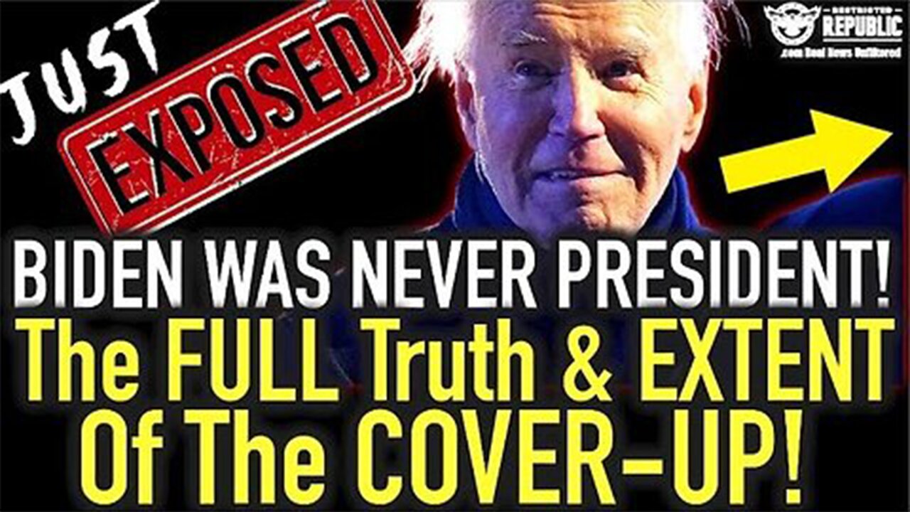 JUST EXPOSED: Biden Was Never President! The FULL TRUTH & Extent Of the Cover-Up