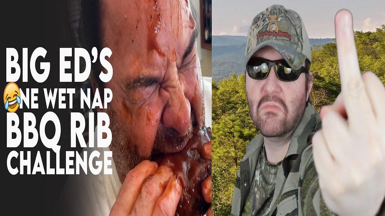 ASMR - Big ED's One Wet Nap BBQ Rib Challenge Mukbang (This Is Big Ed) - Reaction! (BBT)