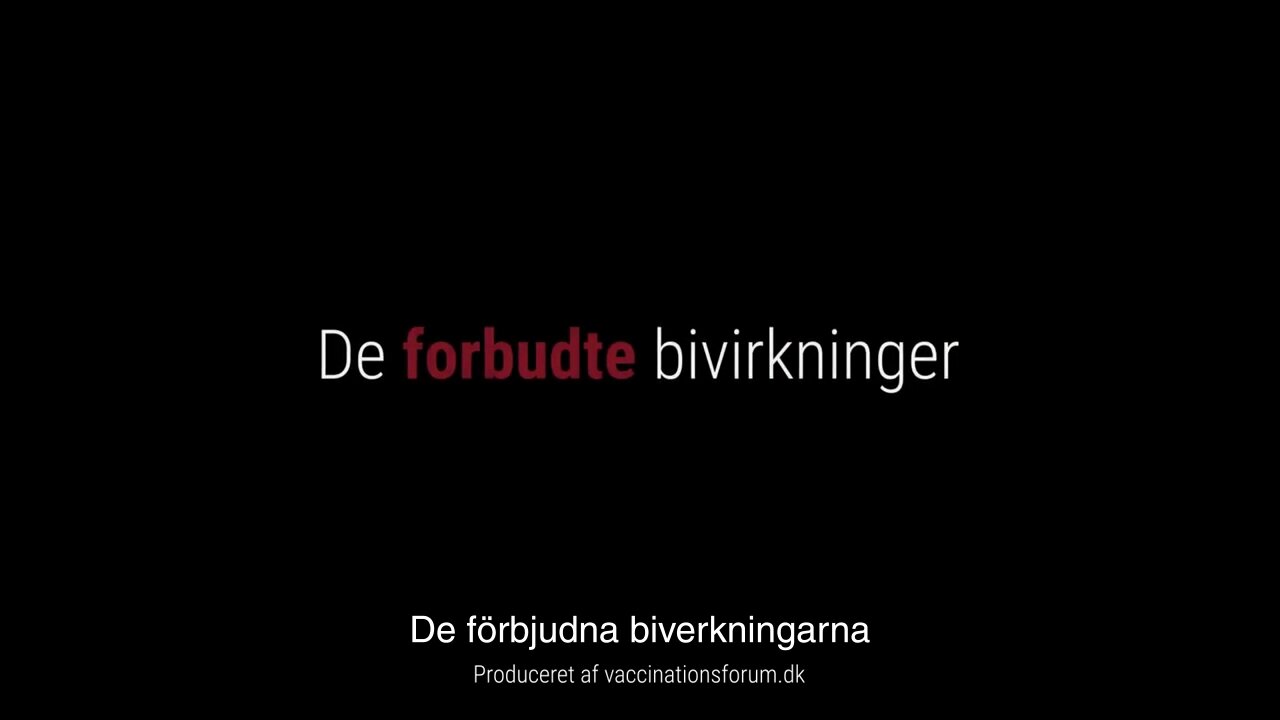 De förbjudna biverkningarna (De forbudte bivirkninger)