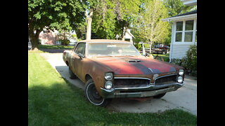 Restoring 1967 Lemans/GTO; Quick video, Rust removal