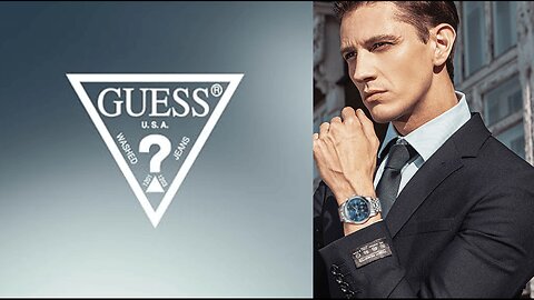 GUESS Men's Stainless Steel Gunmetal Chronograph Bracelet Watch