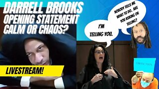 Darrell Brooks Opening Statement: Calm or Chaos?