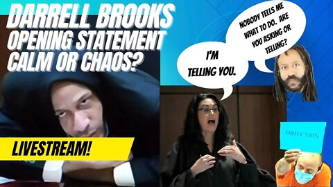 Darrell Brooks Opening Statement: Calm or Chaos?