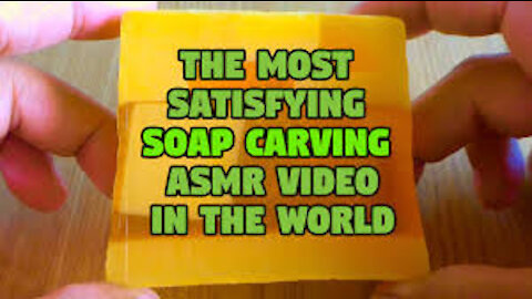 Soap Carving ASMR ! Relaxing Sounds !(no talking) Satisfying ASMR Video