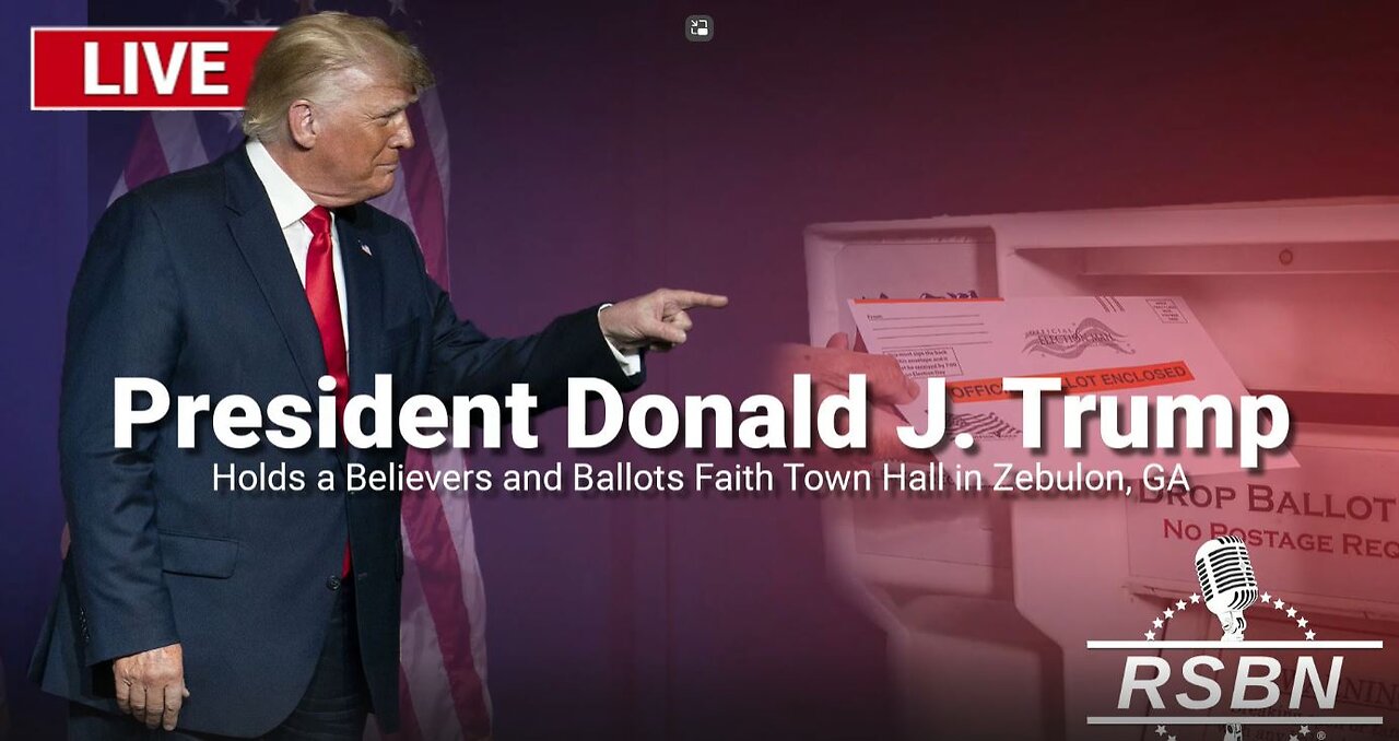 President Trump Keynotes Turning Point Rally in Duluth, GA - 10.23.2024