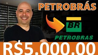 🔵 DIVIDENDOS PETR4: QUANTO RENDE R$5.000,00 INVESTIDOS EM PETROBRAS (PETR4)?PETR4 VALE A PENA AINDA?